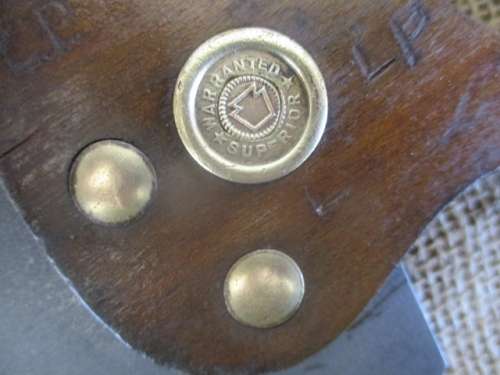 Beautiful Vintage Superior Warranted Disston 12 Inch Back Saw           Made In Canada