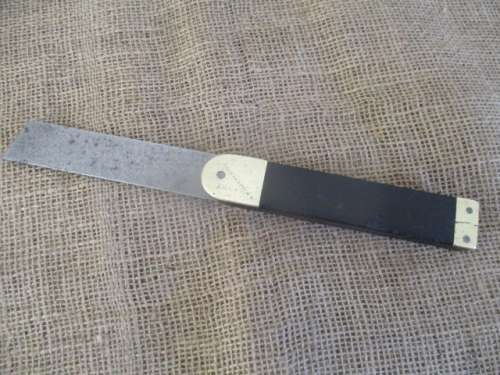 Antique/Vintage Sliding T-Bevel Square With Rosewood And Brass Inserts    10 1/2 Inches - 268mm