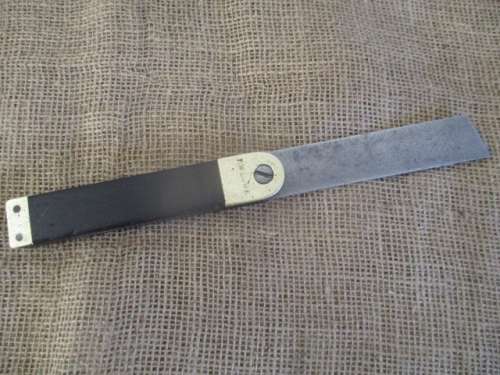 Antique/Vintage Sliding T-Bevel Square With Rosewood And Brass Inserts    10 1/2 Inches - 268mm