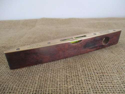 Antique J. Rabone & Sons No1626 Warranted Correct Boat Type Spirit Level Birmingham  England