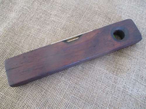 An Antique Wood And Brass J Rabone & Sons 12 Inch Spirit Level     Made In England, Birmingham