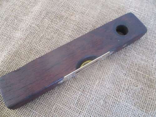 An Antique Wood And Brass J Rabone & Sons 12 Inch Spirit Level     Made In England, Birmingham