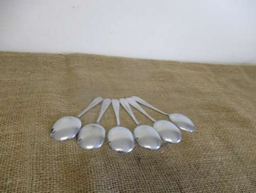 Vintage Chrome On Nickel Silver 84 Dessert Set In Original Box  Sheffield, England