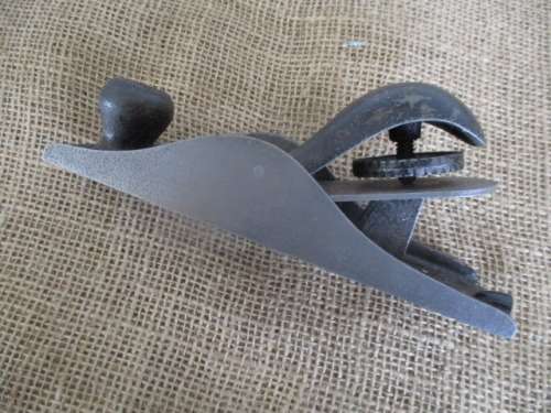 A Nice Collection Of Vintage Carpenter's Tools : Stanley 110 Block Plane-  Saw-  Claw Hammer- Scribe