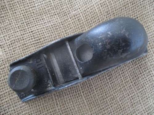 A Nice Collection Of Vintage Carpenter's Tools : Stanley 110 Block Plane-  Saw-  Claw Hammer- Scribe