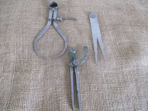 Three Great & Nice Pieces Of Good Vintage Calipers