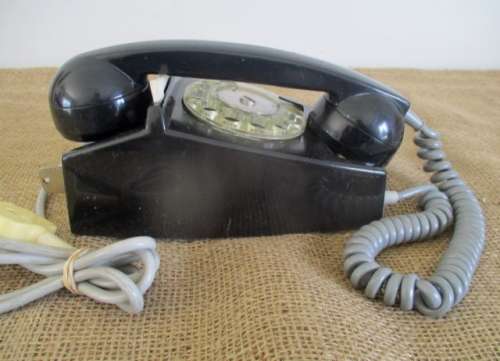 Vintage Rotary Dial Landline PT Telephone