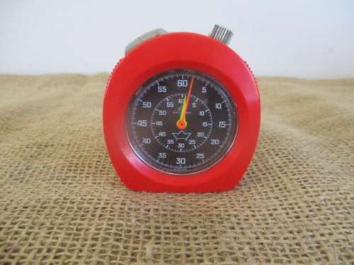A Lovely Stopwatch In Hard Plastic Cover