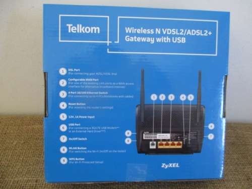 ZyXel Wireless N VDSL2/ADSL2+ Gateway With USB Router         MIB