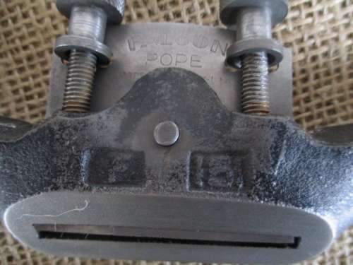 Super Rare Antique Falcon Pope F151 Spoke Shave Adjustable Wood Plane     Made In Australia
