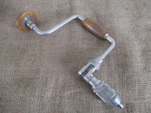 Great Vintage Stanley Hand Brace Drill No 78 - 10 Inch               Made In England
