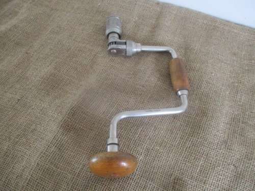 Great Vintage Stanley Hand Brace Drill No 78 - 10 Inch               Made In England