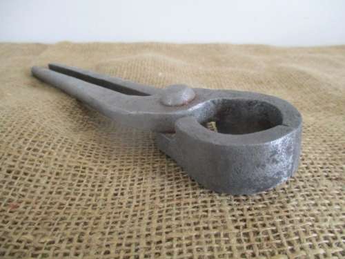 Remember The Blacksmith In Your Village.......Antique Solid Steel Blacksmith Tong
