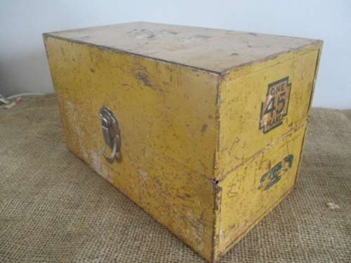Rare !! Vintage Stanley Sweetheart No 45 Combination Plane With 23x Cutters In Original Metal Case