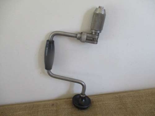 Vintage Stanley No 144 10 Inch Mk 3 Hand Brace Drill      Made In England