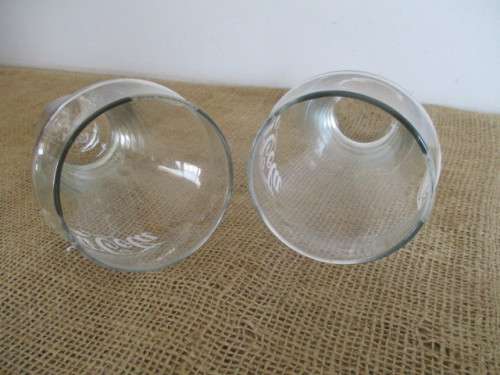 One For You, One For Me....A Nice Pair Collectable Large Coca Cola - Wimpy Glass Tumblers