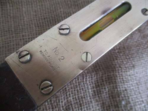 Very Rare Collectable Wood And Brass Stanley No 2 Sweatheart 30" Spirit Level     Made In USA