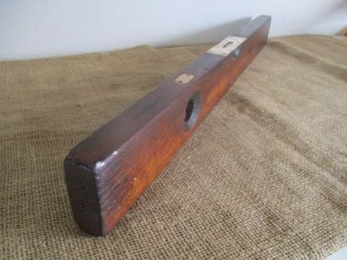 Very Rare Collectable Wood And Brass Stanley No 2 Sweatheart 30" Spirit Level     Made In USA