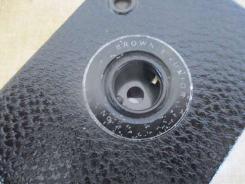 Antique Kodak No 2 Brownie Junior Box Camera By Kodak Limited     Made In Great Britain    1930's
