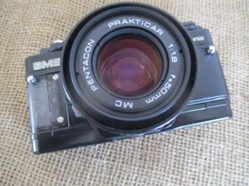 Rare Vintage Praktica BMS Electronic SLR Camera    Made In German Democratic Republic    1989 - 1990