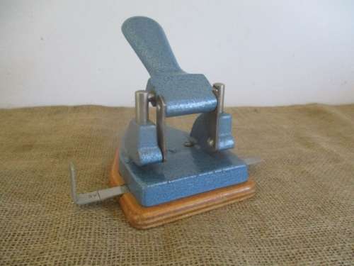 Nice Vintage Cast Iron Eso Paper Punch