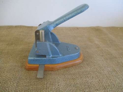Nice Vintage Cast Iron Eso Paper Punch