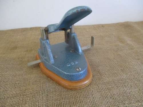 Nice Vintage Cast Iron Eso Paper Punch