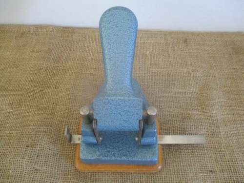 Nice Vintage Cast Iron Eso Paper Punch