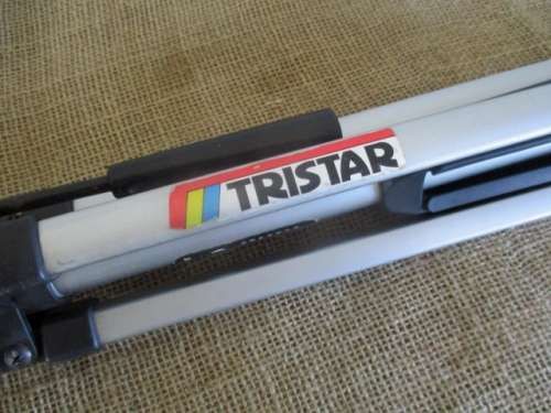 Nice Tristar Ligth Weight Portable Silver Aluminum Camera Tripod