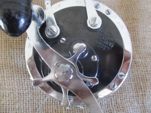 Hardly Used PENN 49 Deep Sea Real In Original Box    PENN Fishing Tackle Mfg. Co. Phila  Pa.   USA