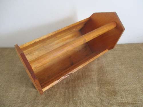 Nice Wooden Carpenter's Toolbox