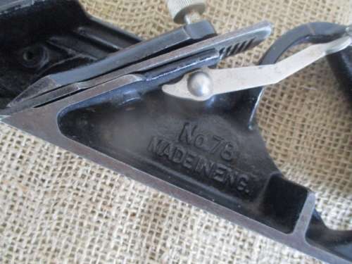 Beautiful Vintage Stanley No 78 Wooden Plane        Made in England