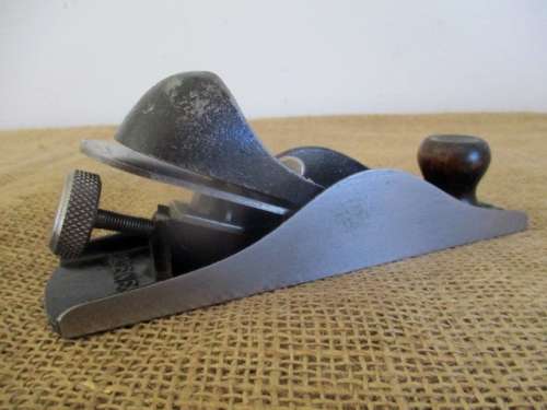 Rare Stanley No 220 Block Plane.     Made in England