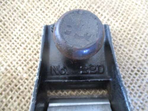Rare Stanley No 220 Block Plane.     Made in England