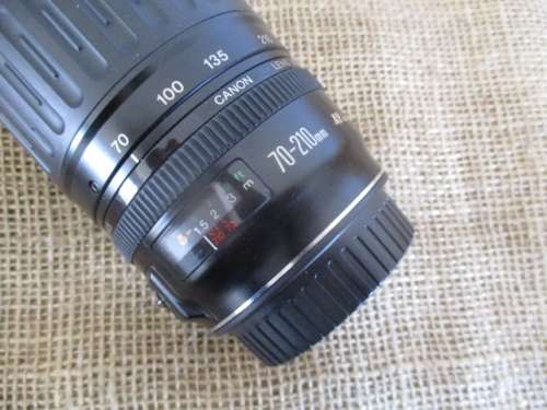 Vintage Canon EOS 700 Camera With Attached Canon Zoom Lens EF 35 - 70mm Plus More      Japan    1990