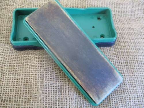 A Must For Every Kitchen........Lansky Hard Arkansas Stone In Original Non-Slip Frame