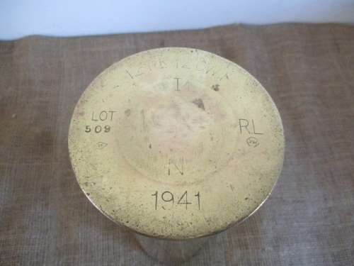 Beautiful 12 PR 12 CWT Lot 509 RL 1941 Brass Shell Casing