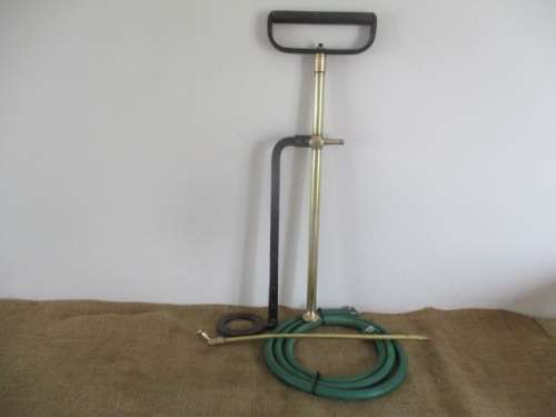 Genuine Vintage Brass & Metal "Sprinkaan" Bucket Hand Sprayer