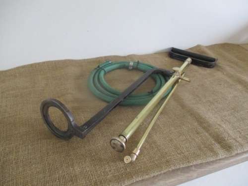 Genuine Vintage Brass & Metal "Sprinkaan" Bucket Hand Sprayer