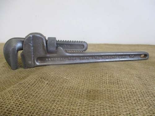 Very Rare Vintage National Tool #14 "Bobbejaan" Spanner  1/4"- 2" Pipe    Mid 1900's    Canada