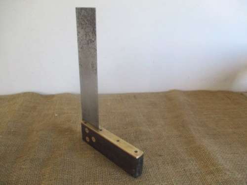 Nice Vintage No 2200 Rosewood 11" Marples Carpenter's Woodworking Try Square     England