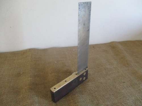 Nice Vintage No 2200 Rosewood 11" Marples Carpenter's Woodworking Try Square     England