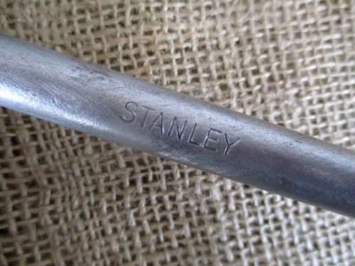 Vintage Stanley No 144 10 Inch Hand Brace Drill      Made In England