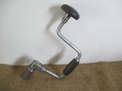 Vintage Stanley No 144 10 Inch Hand Brace Drill      Made In England