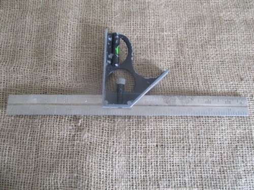 Vintage 12" Adjustable Combination Square