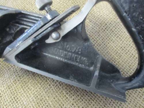 Lovely Vintage Stanley No 78 Wooden Plane        Made in England