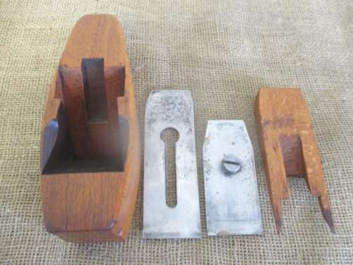 Beautiful Antique John Moseley & Son Solid Wooden Hand Plane        London          Early 1900's