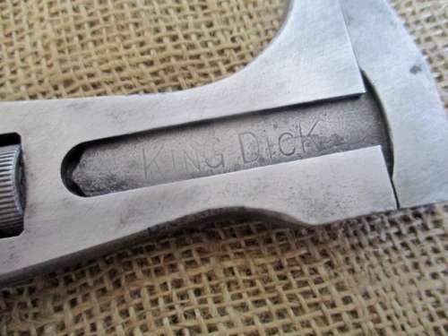 Beautiful Vintage 6" King Dick & 4 1/4" British Made Adjustable Wrenches