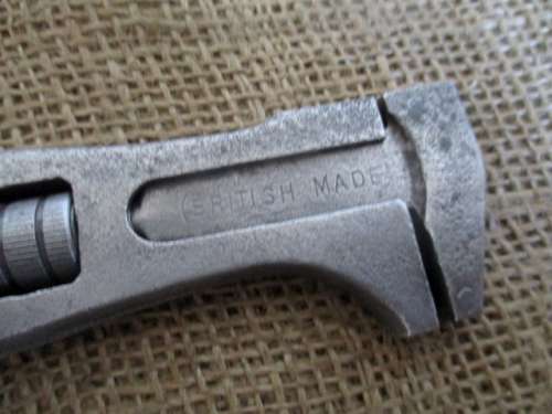 Beautiful Vintage 6" King Dick & 4 1/4" British Made Adjustable Wrenches