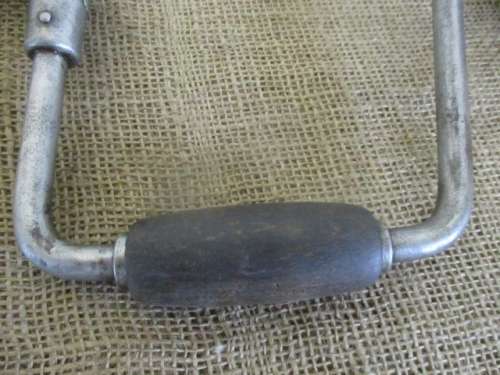 Very Rare Antique Stanley Rule & Level Co No 975 10inch Hand Brace Drill   Made In Great Britain